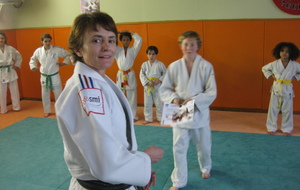 Une championne du monde au judo club de Thenon