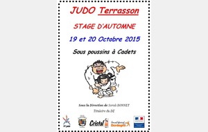 Stage d'automne 19 et 20 Octobre 2015