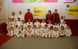 Téléthon 2008, participation du judo club de Terra